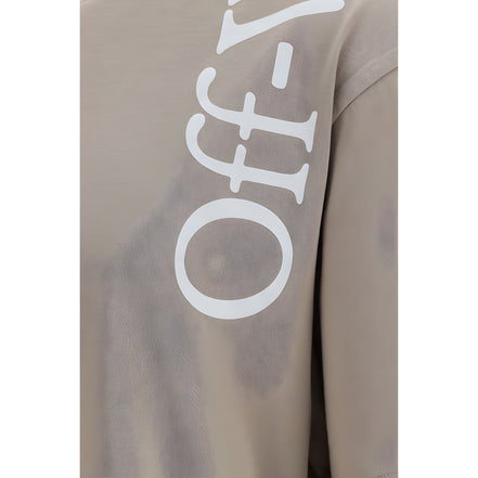 Tricou Off-White bej din bumbac