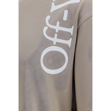 Tricou Off-White bej din bumbac