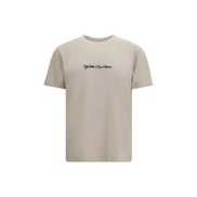 Tricou Off-White din bumbac bej