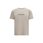 Off-White Beige Cotton T-Shirt