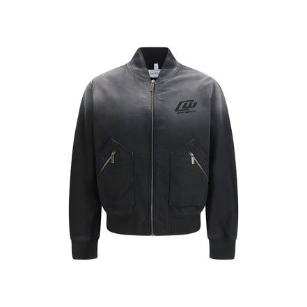 Off-White Black Cotton Bomber