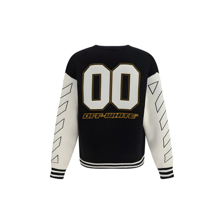 Cardigan negru Off-White din bumbac