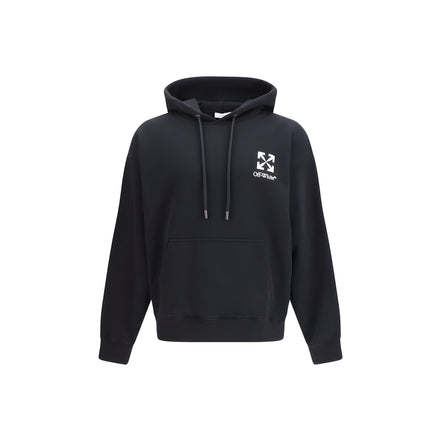 Off-White Black Cotton Sweatshirt