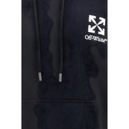 Off-White Black Cotton Sweatshirt