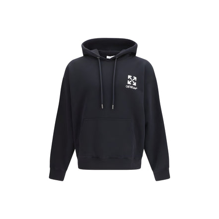 Off-White Black Cotton Sweatshirt