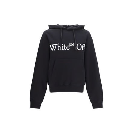 Off-White Black Cotton Sweatshirt