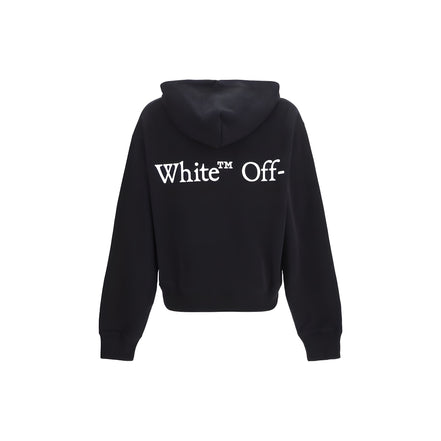 Off-White Black Cotton Sweatshirt