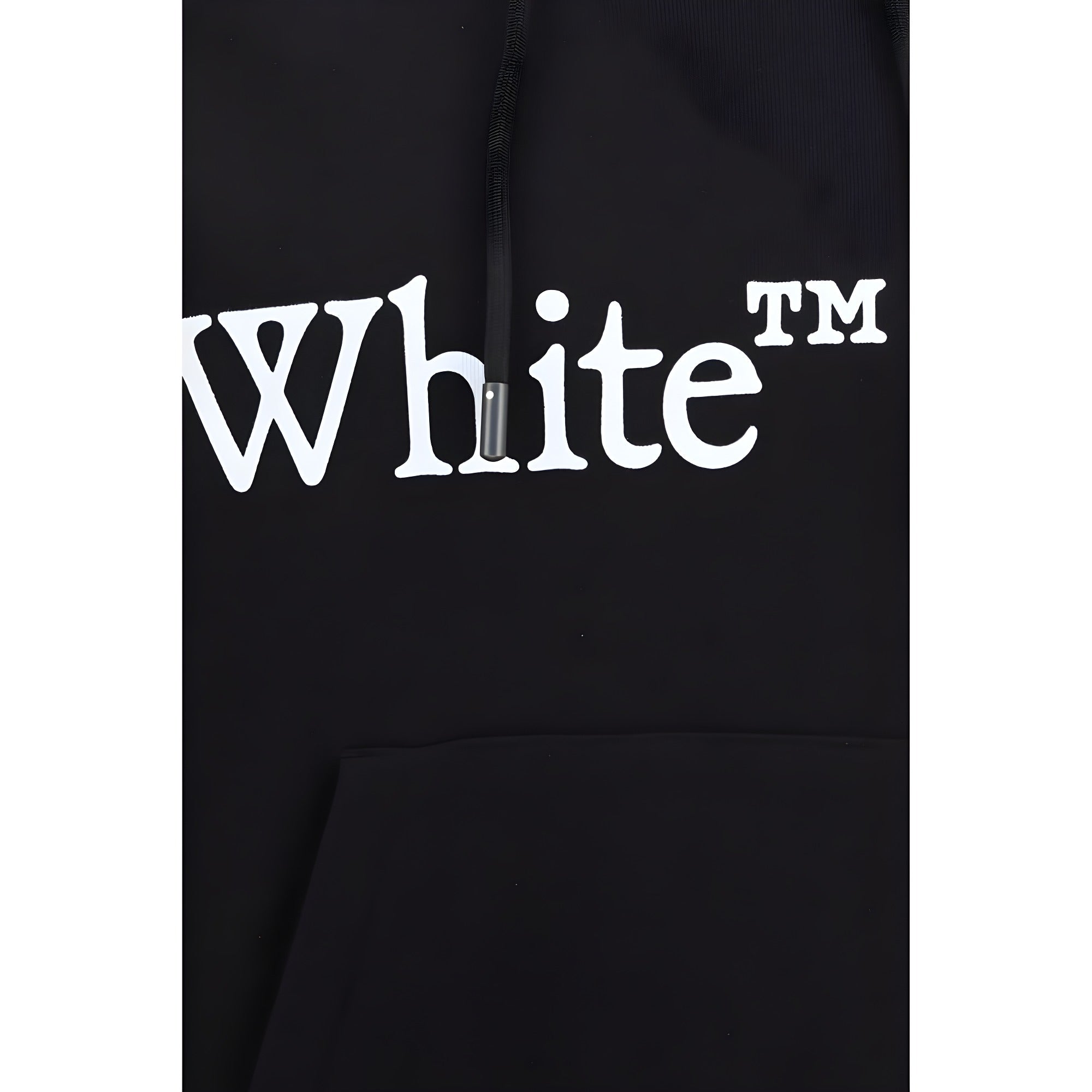 Off-White Black Cotton Sweatshirt
