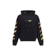 Off-White Black Cotton Sweatshirt