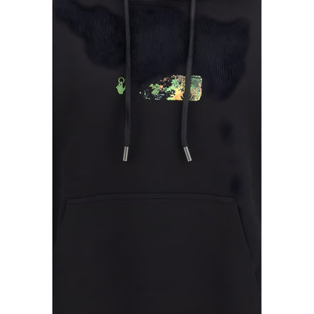 Off-White Black Cotton Sweatshirt
