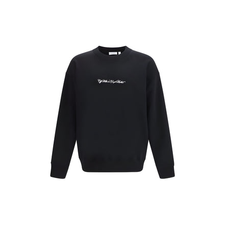 Off-White Black Cotton Sweatshirt