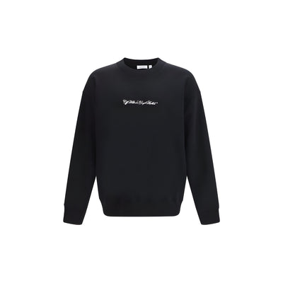 Bluză de molton Off-White neagră din bumbac