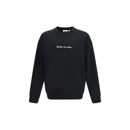 Bluză de molton Off-White neagră din bumbac