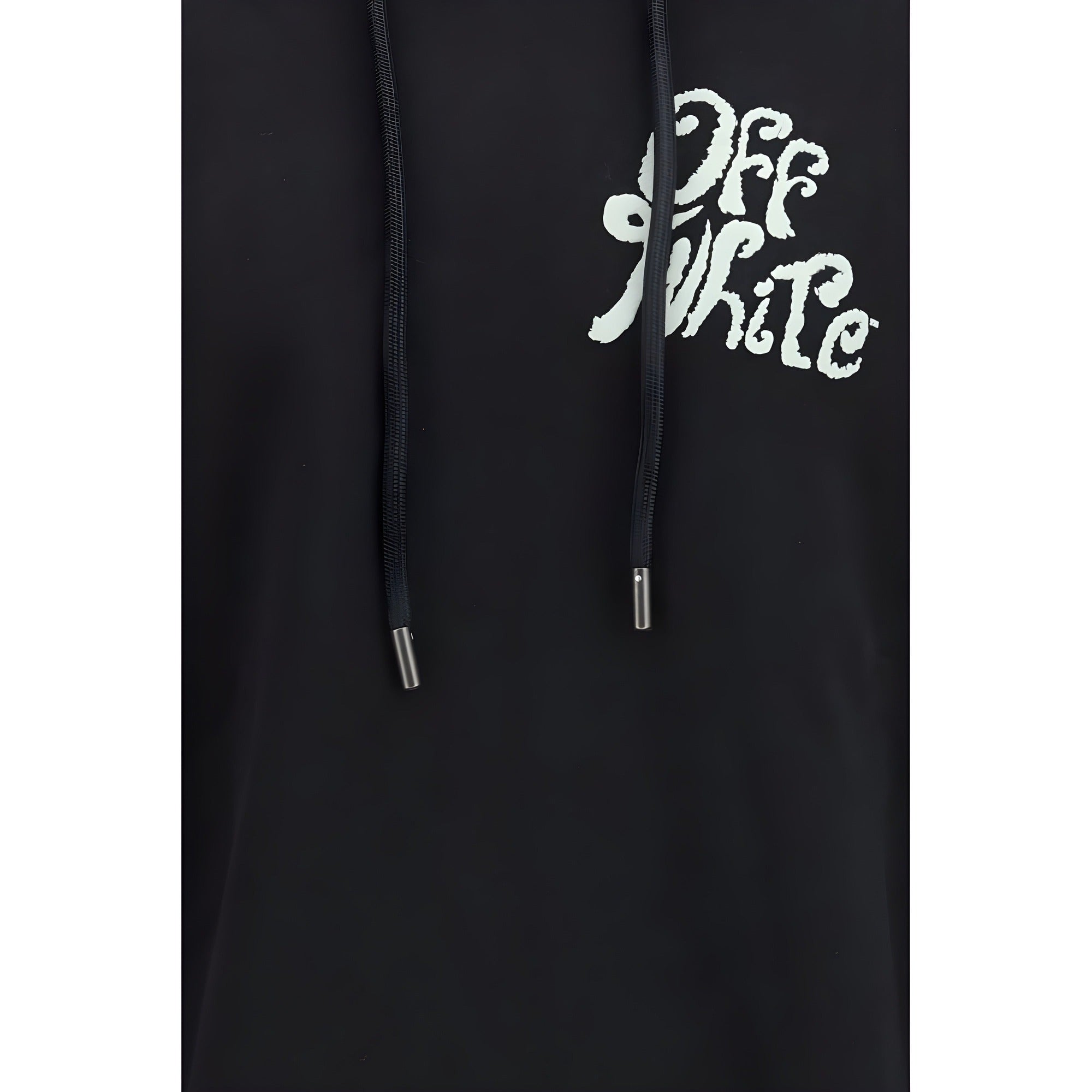 Off-White Black Cotton Sweatshirt