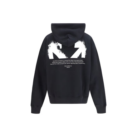 Bluză de molton Off-White neagră din bumbac
