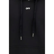 Off-White Black Cotton Sweatshirt