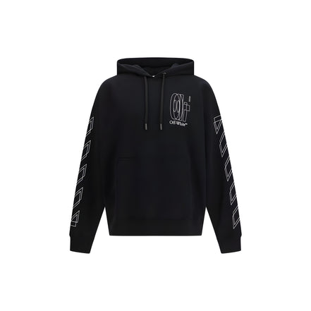 Off-White Black Cotton Sweatshirt