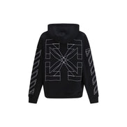 Off-White Black Cotton Sweatshirt