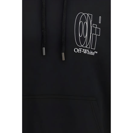 Off-White Black Cotton Sweatshirt