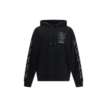 Off-White Black Cotton Sweatshirt