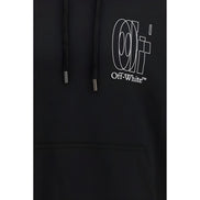 Off-White Black Cotton Sweatshirt