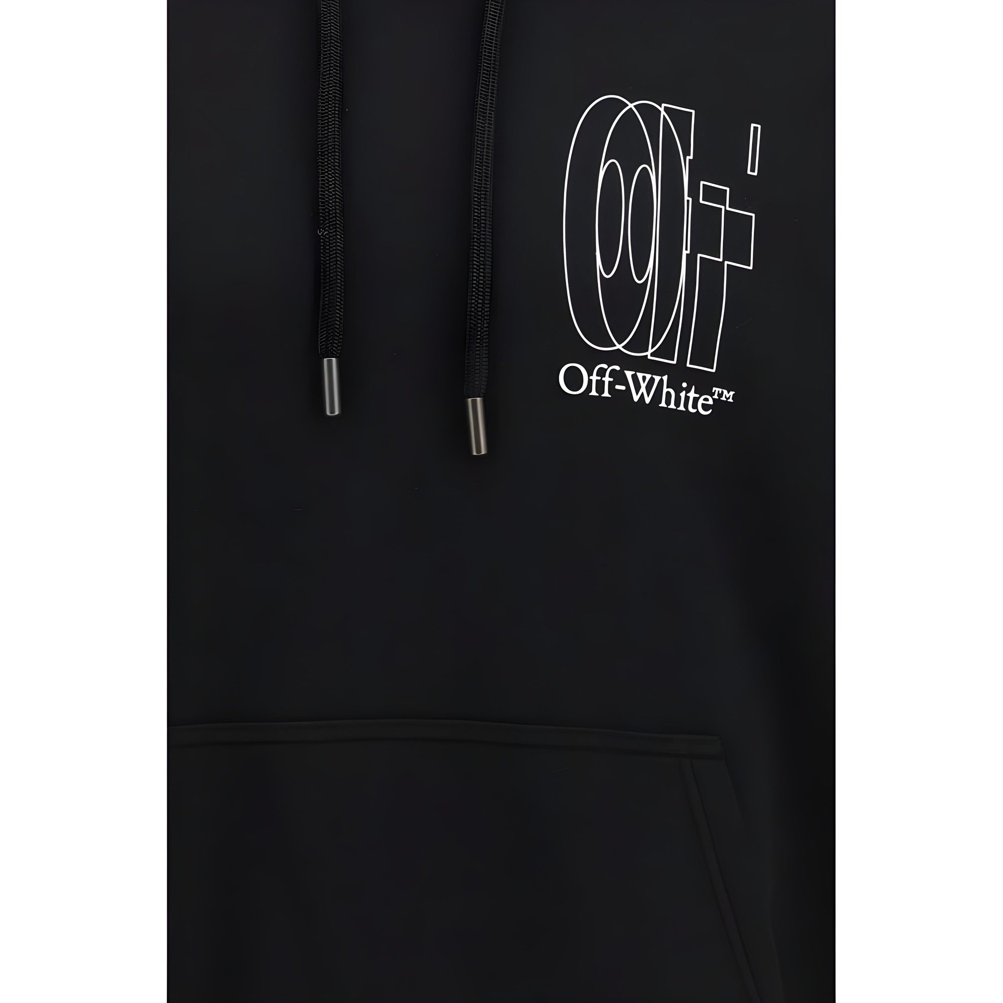 Off-White Black Cotton Sweatshirt