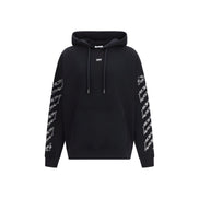 Off-White Black Cotton Sweatshirt