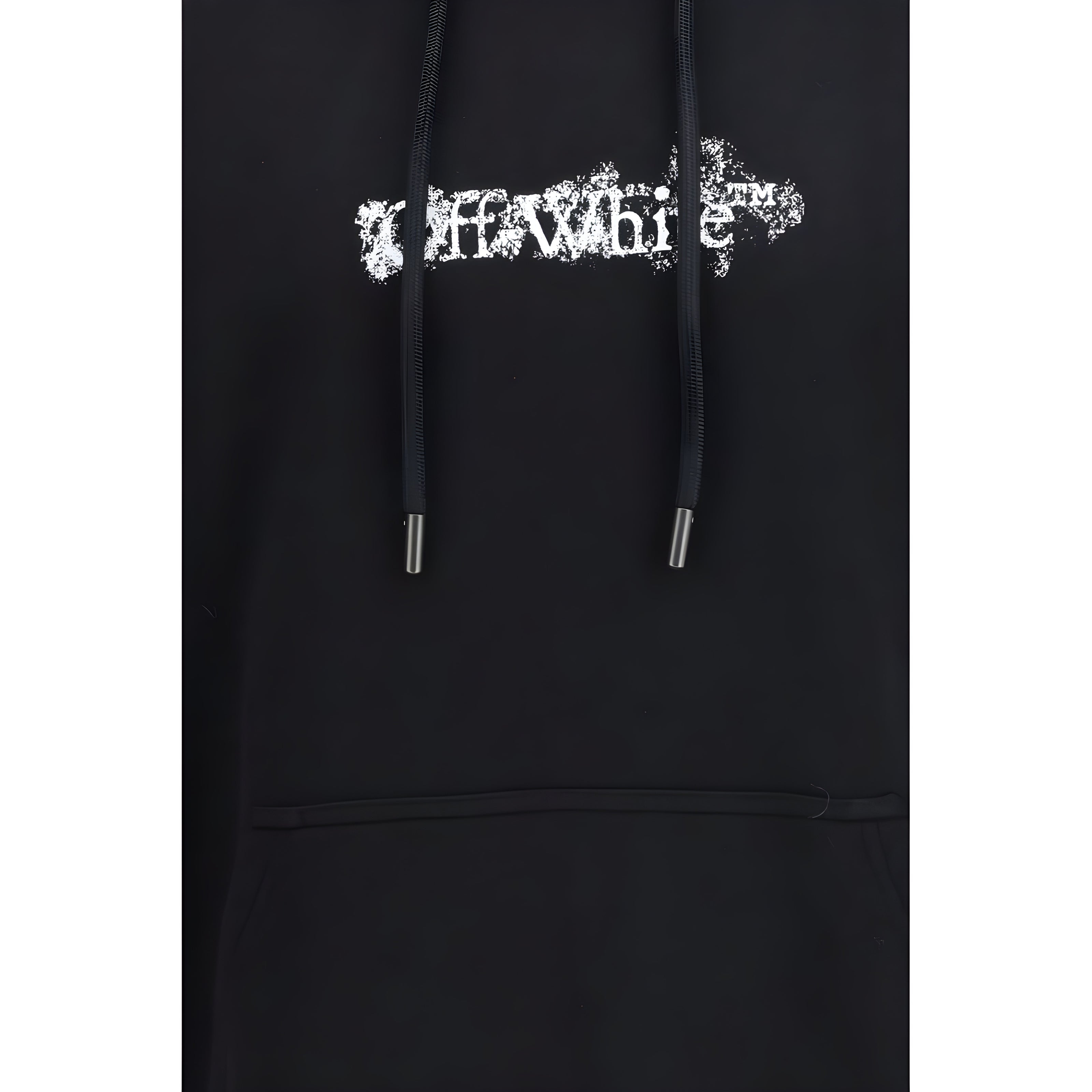 Off-White Black Cotton Sweatshirt