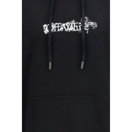 Off-White Black Cotton Sweatshirt