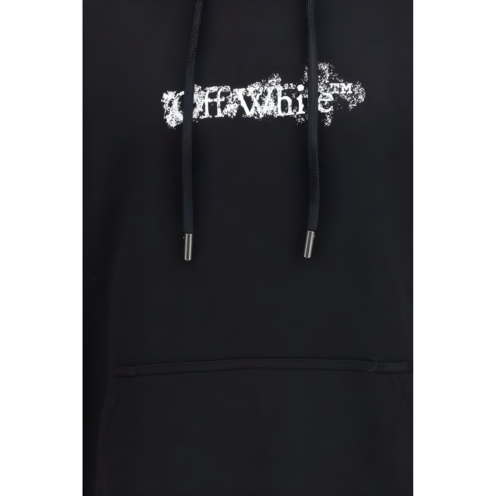 Off-White Black Cotton Sweatshirt
