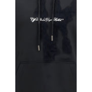 Off-White Black Cotton Sweatshirt
