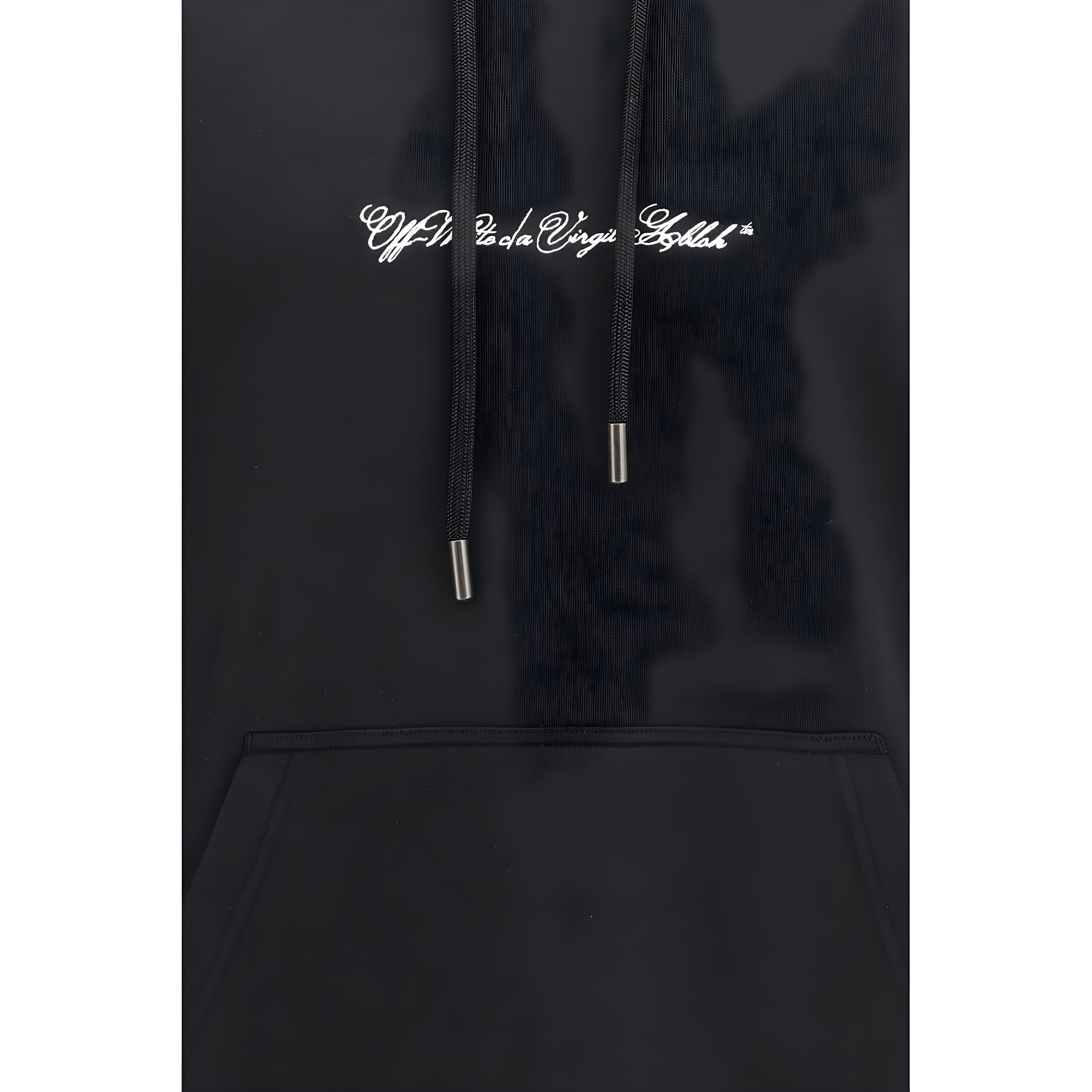 Off-White Black Cotton Sweatshirt