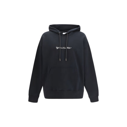 Bluză de molton Off-White neagră din bumbac