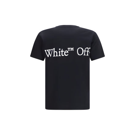 Tricou Off-White negru din bumbac