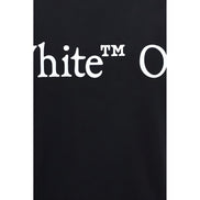 Off-White Black Cotton T-Shirt