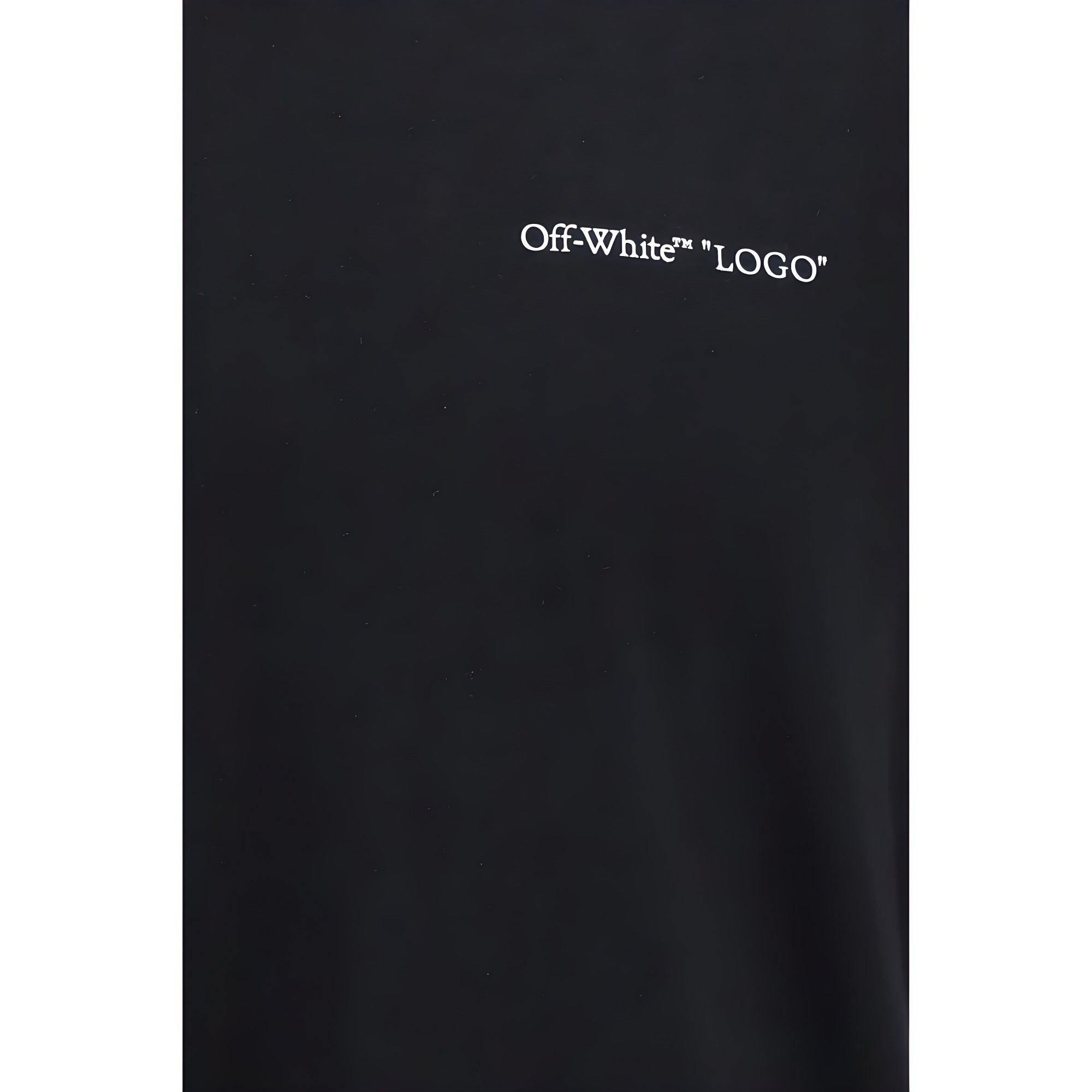 Tricou Off-White negru din bumbac
