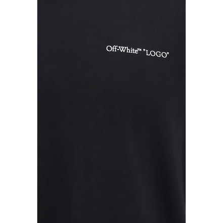 Tricou Off-White negru din bumbac