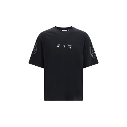 Tricou Off-White negru din bumbac