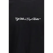 Tricou Off-White negru din bumbac