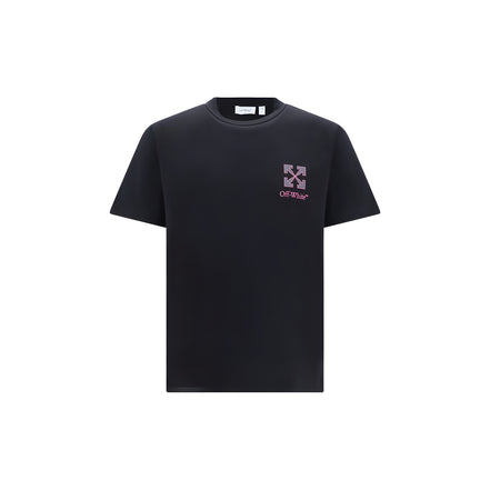 Tricou Off-White negru din bumbac