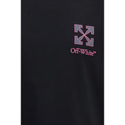 Tricou Off-White negru din bumbac