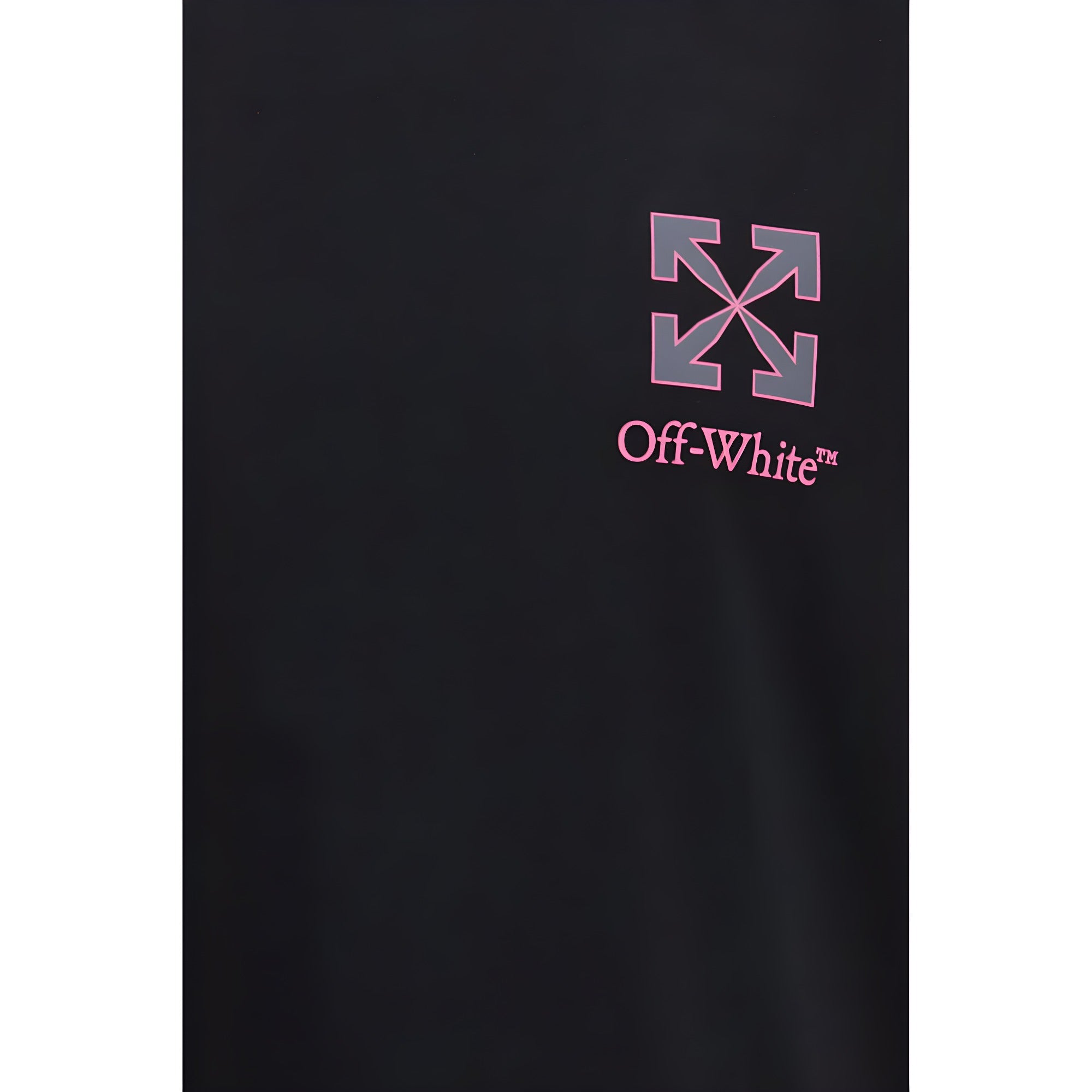 Tricou Off-White negru din bumbac