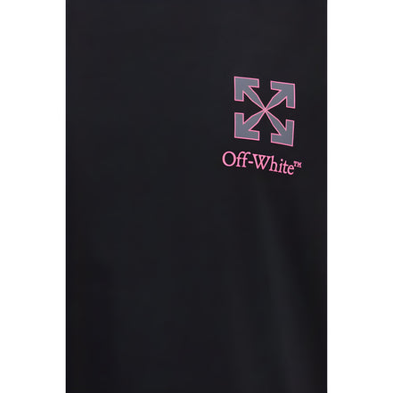 Tricou Off-White negru din bumbac