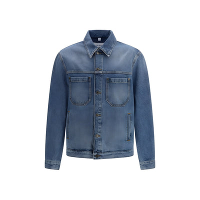 Geacă de blugi Off-White Blue din bumbac