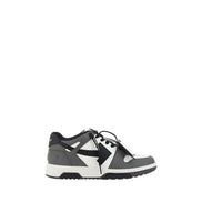 Off-White Multicolor Leather Athletic Sneakers