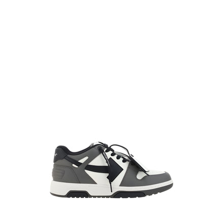 Sneakers Off-White multicolori din piele