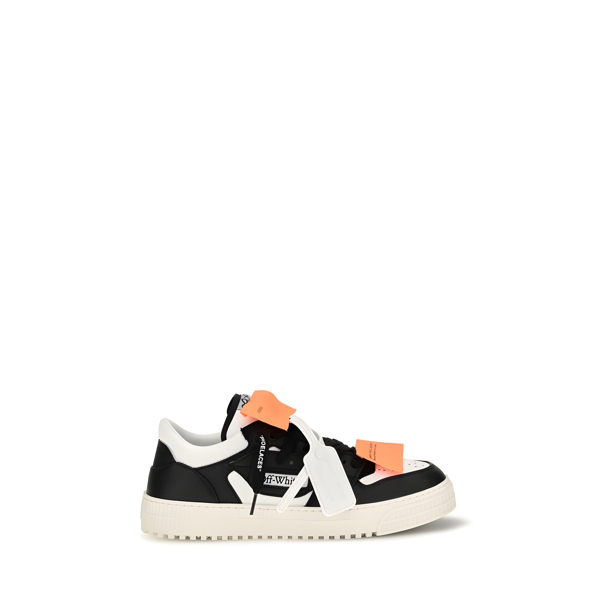 Off-White Multicolor Calf Leather Low Top Sneakers