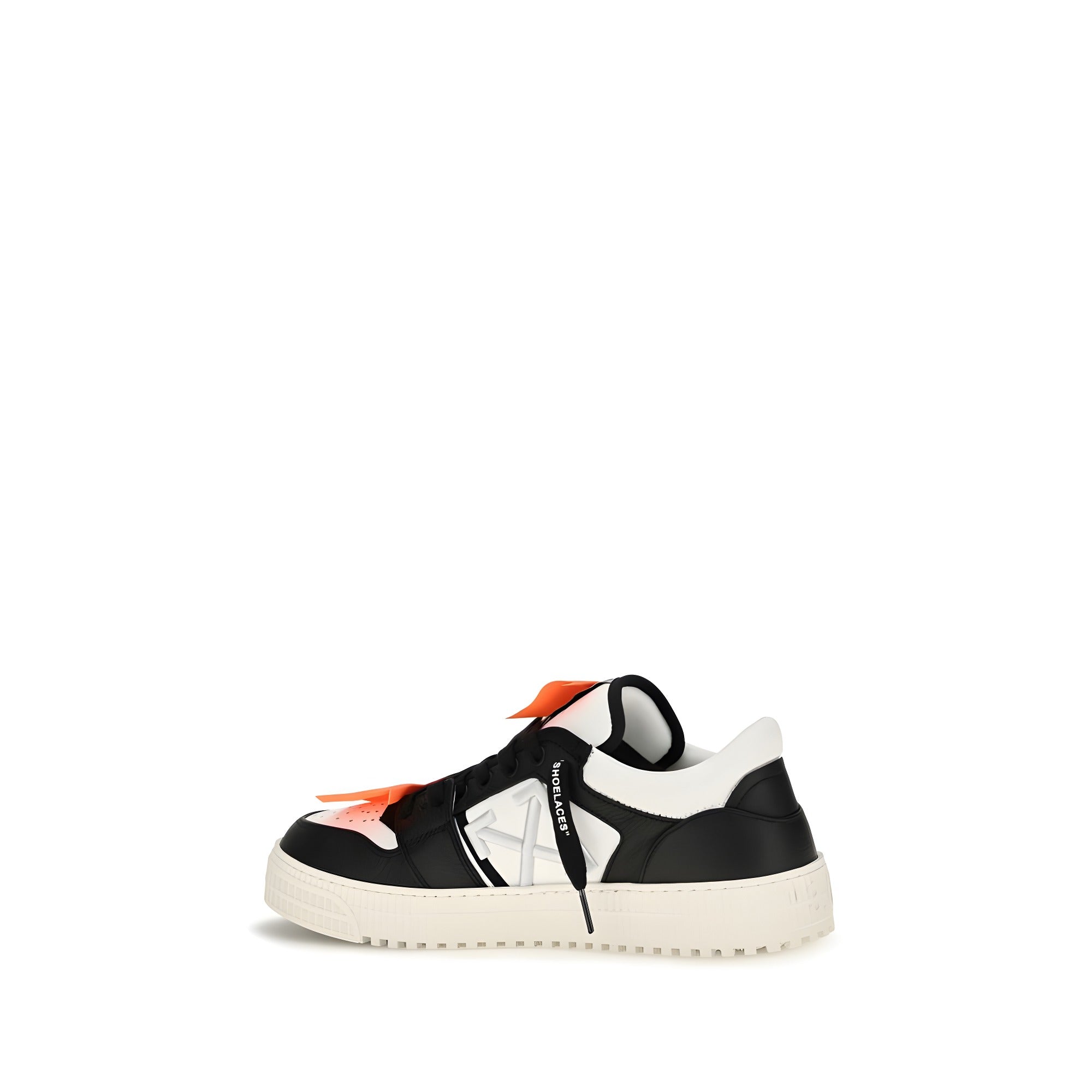 Off-White Multicolor Calf Leather Low Top Sneakers