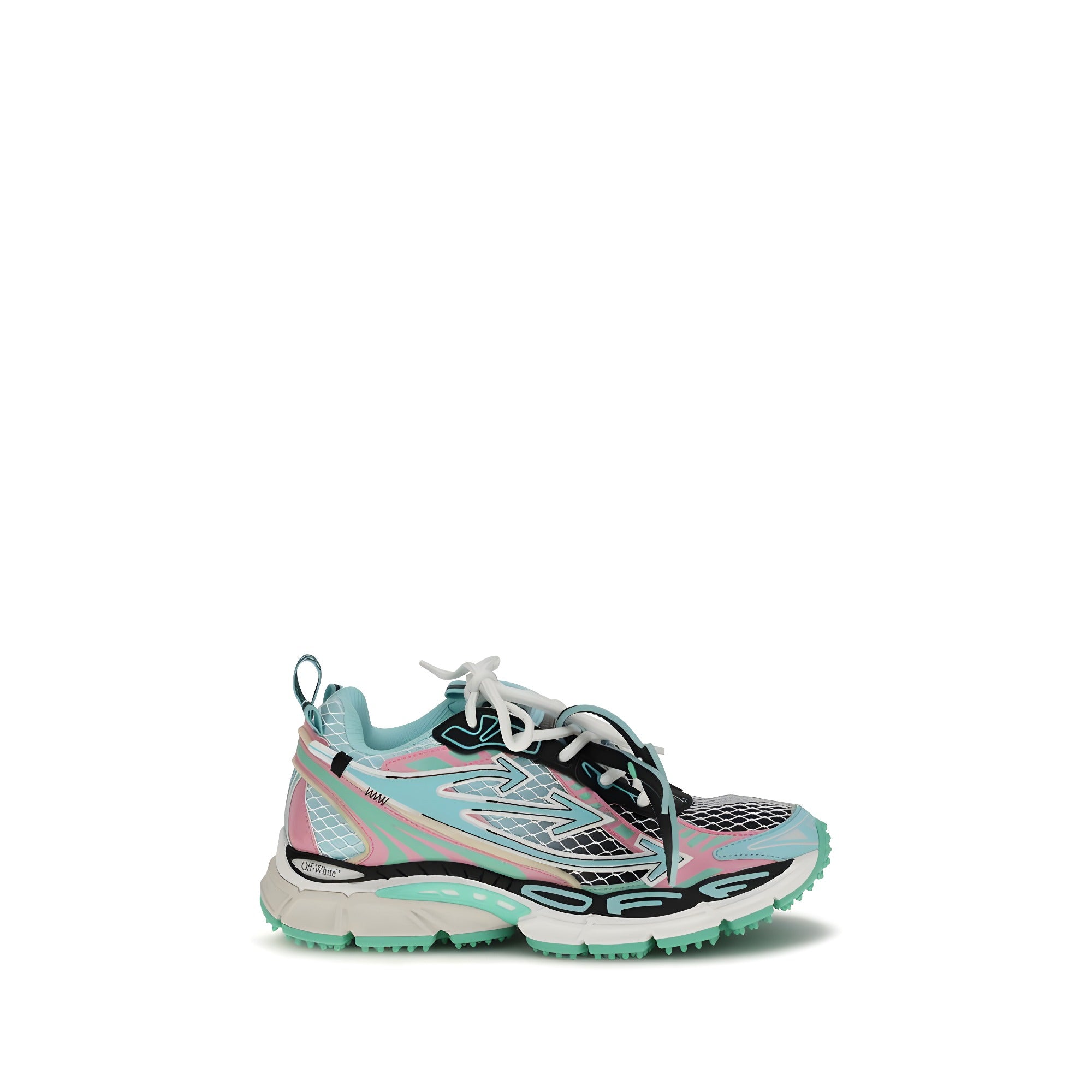 Off-White Multicolor Athletic Sneakers