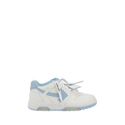 Sneakers Off-White albi din piele